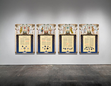 Monmouth University history panels